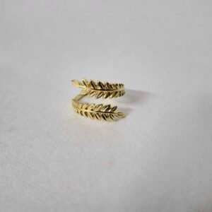 Olive Leaf Shaped Ring