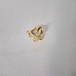 Hollow Butterfly Ring