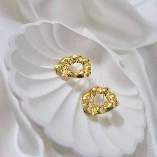 Solara Gold Earrings - Image 2
