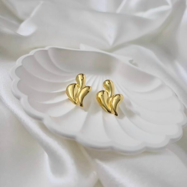 Cressa Gold Earrings - Image 3