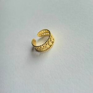 Leaf Embedded Ring
