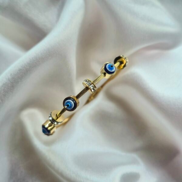 Evil Eye Bangle Bracelet