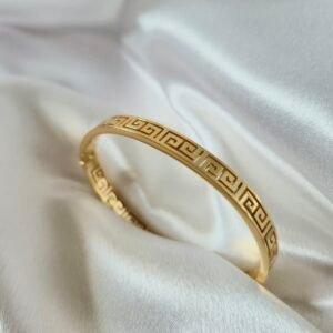 Greca Bangle Bracelet