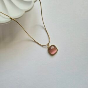 Square Pendant Necklace