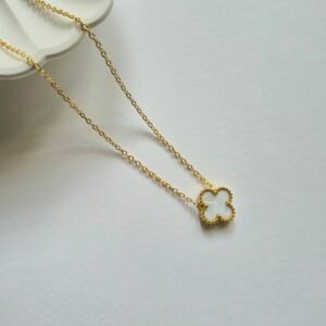 White Clover Necklace