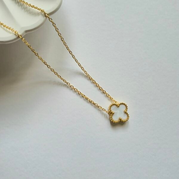 White Clover Necklace