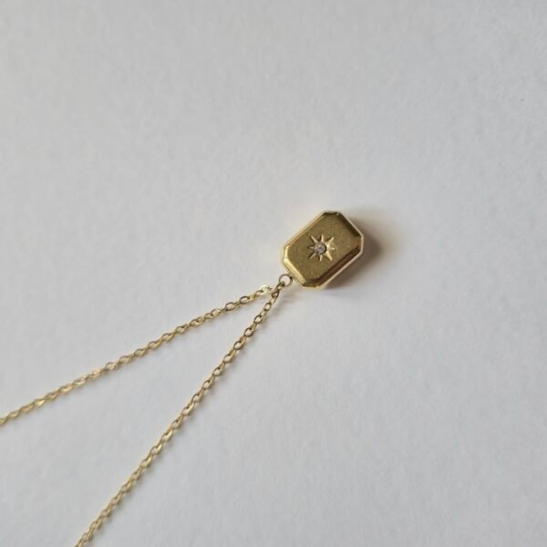 Star Themed Geometric Necklace - Image 3
