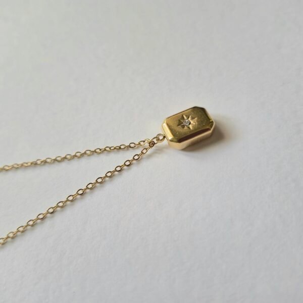 Star Themed Geometric Necklace - Image 2