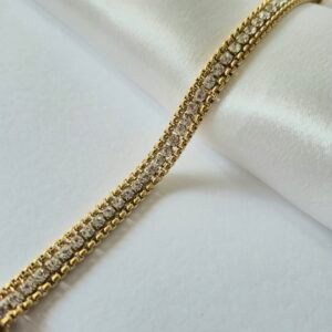 Shimmering Luxe Layered Bracelet