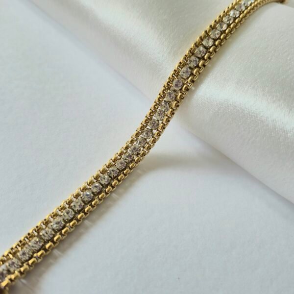 Shimmering Luxe Layered Bracelet
