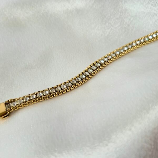 Shimmering Luxe Layered Bracelet - Image 3