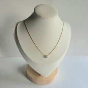 Dainty Solitaire Necklace
