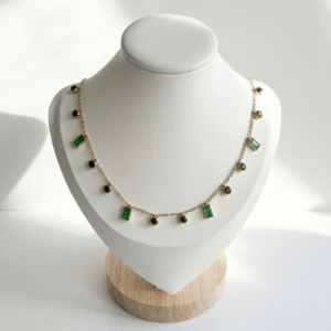 Green Stone Multi Charm