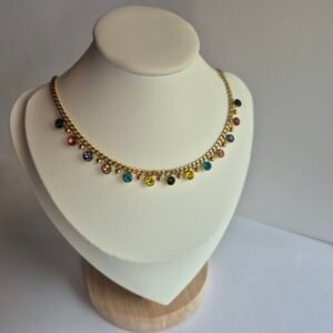 Prism Multi Charm Necklace